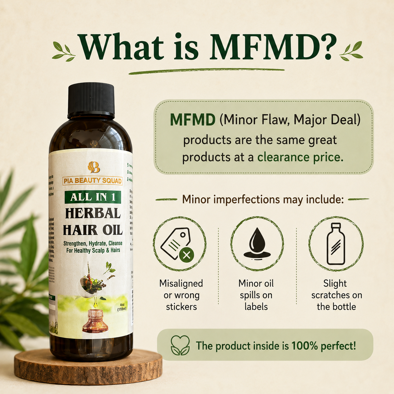 All-in-1 Herbal Hair Oil (MFMD)