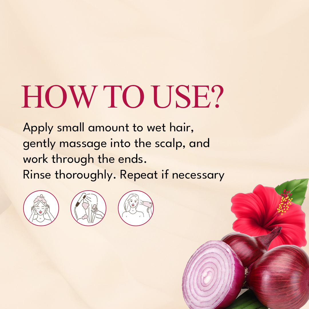 Onion Hibiscus Shampoo