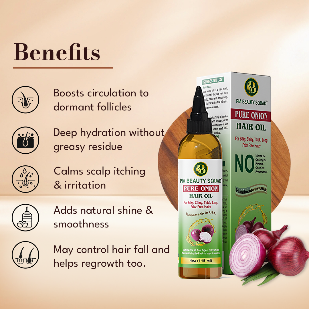 Handmade Pure Onion Hair Oil