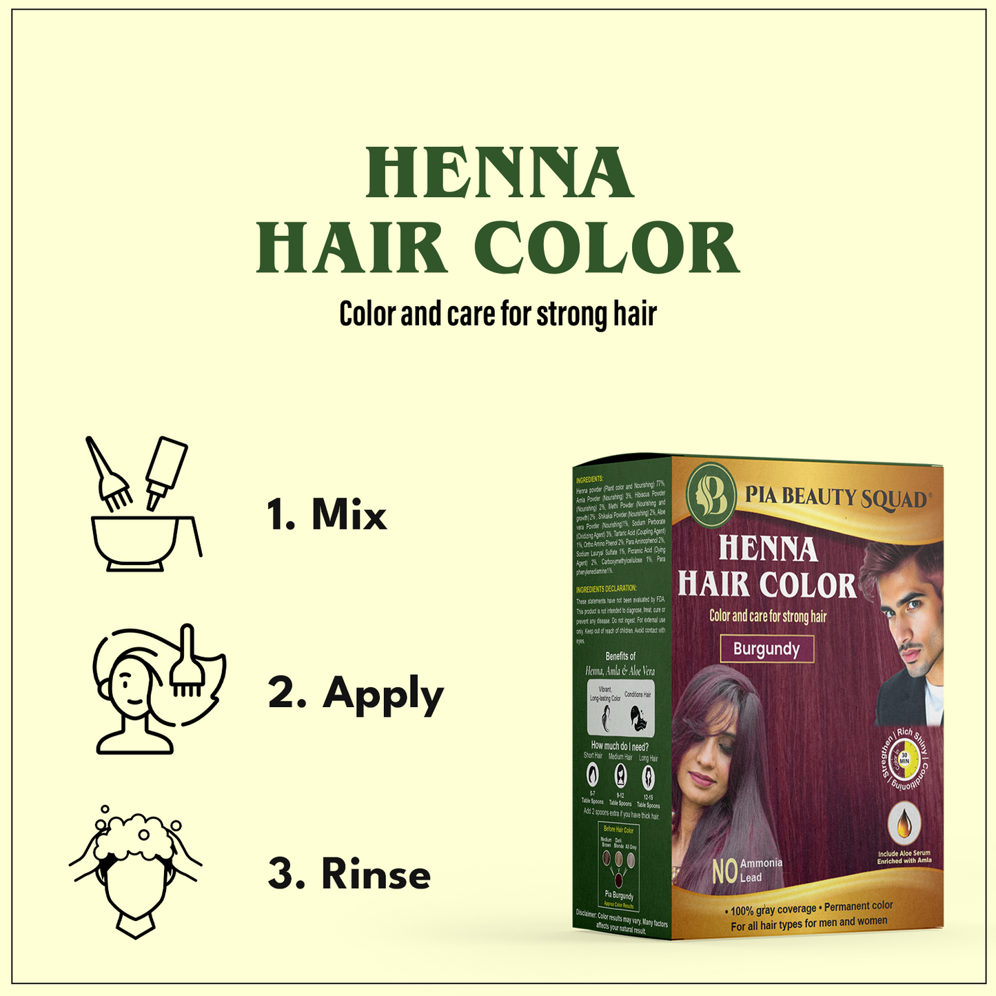 30 Min Henna Hair Color