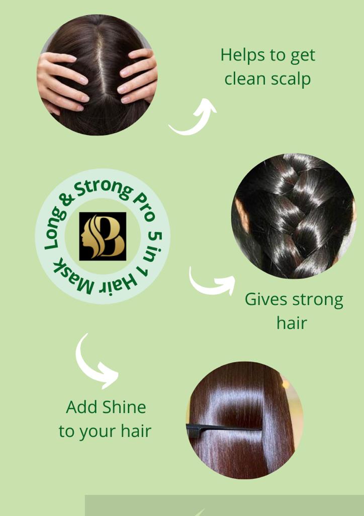 Long and Strong Strengthening 5 in 1 Pro Hair Mask