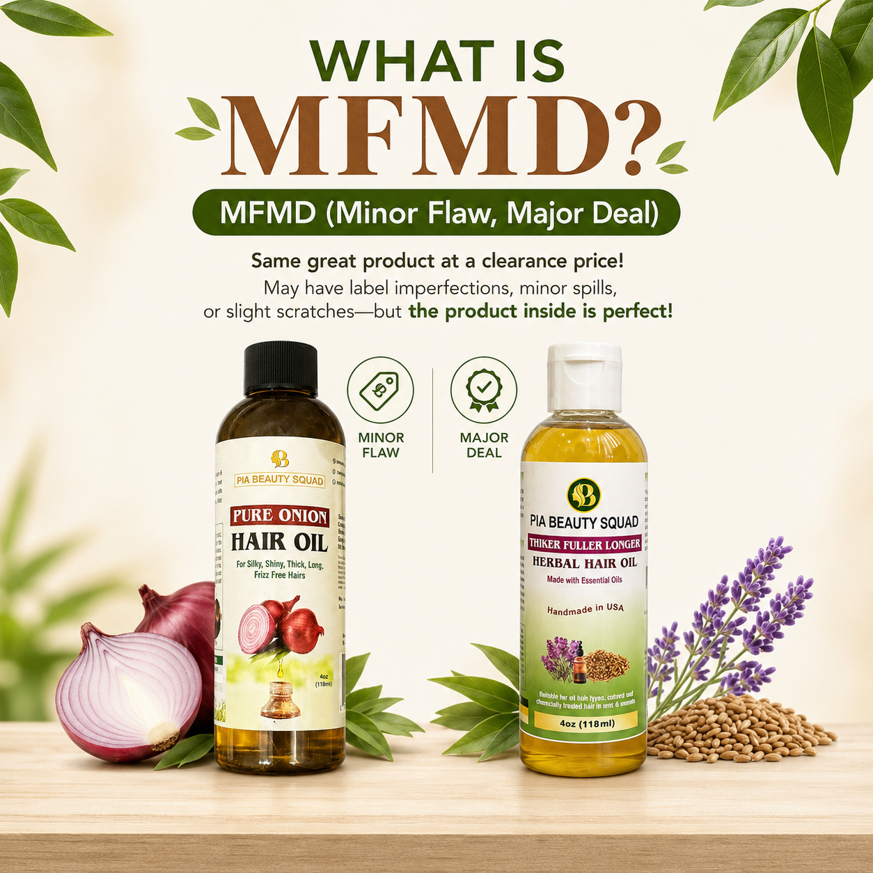 Onion and TFL Hair Oil Combo (MFMD)
