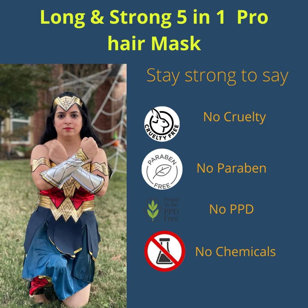 Long and Strong Strengthening 5 in 1 Pro Hair Mask
