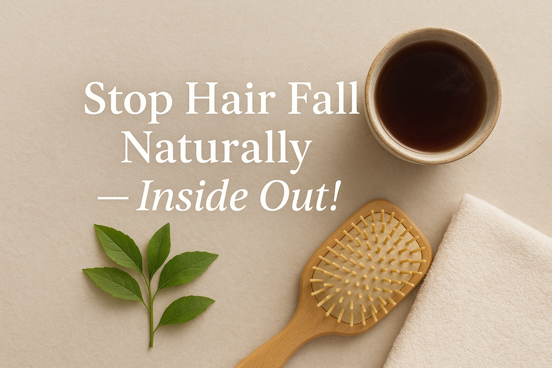 “Hair Fall Isn’t a Thief — It’s a Messenger! The Magic Black Gold Remedy.