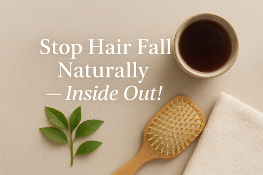 “Hair Fall Isn’t a Thief — It’s a Messenger! The Magic Black Gold Remedy.
