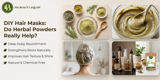 DIY Herbal Hair Masks: Benefits of Amla, Bhringraj & Henna