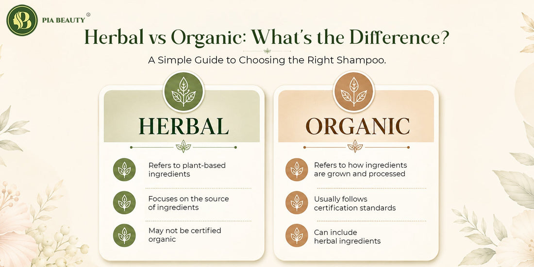 Herbal Shampoo vs Organic Shampoo: What Really Matters For Healthy Hair?