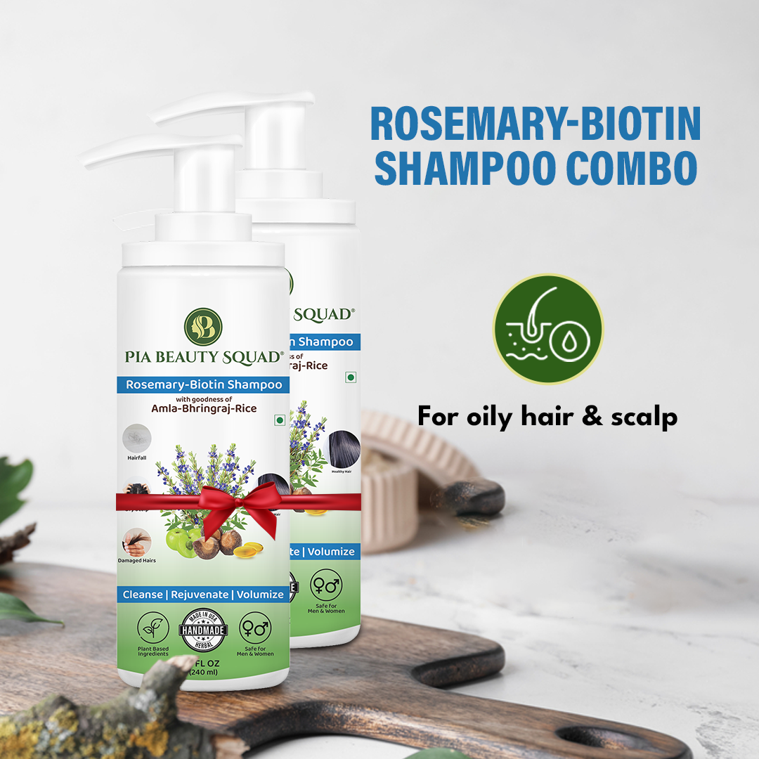 Rosemary-Biotin Shampoo Combo