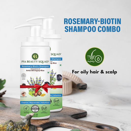 Rosemary-Biotin Shampoo Combo