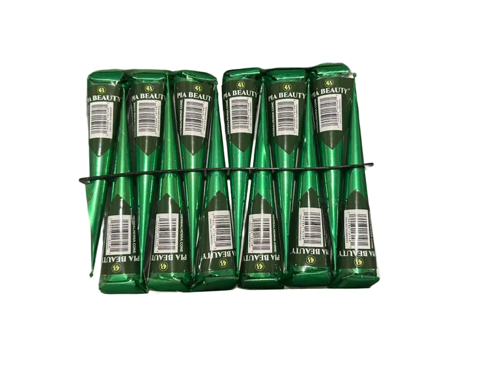 Henna paste ready to use herbal for body art and grey coverage 