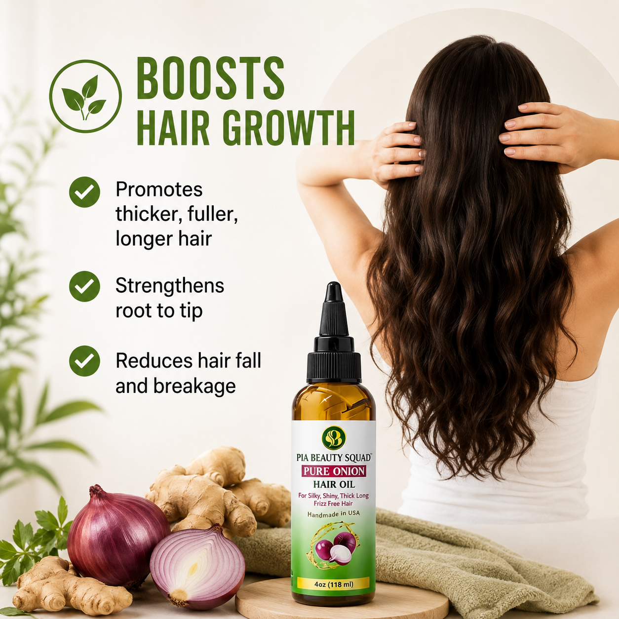 Handmade Pure Onion Hair Oil