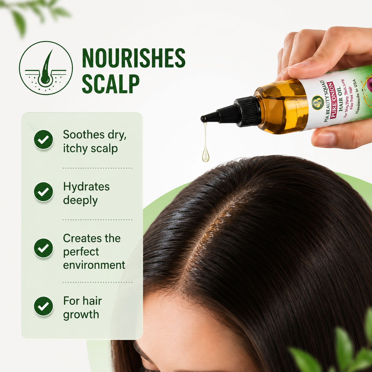Handmade Pure Onion Hair Oil