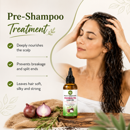 Handmade Pure Onion Hair Oil