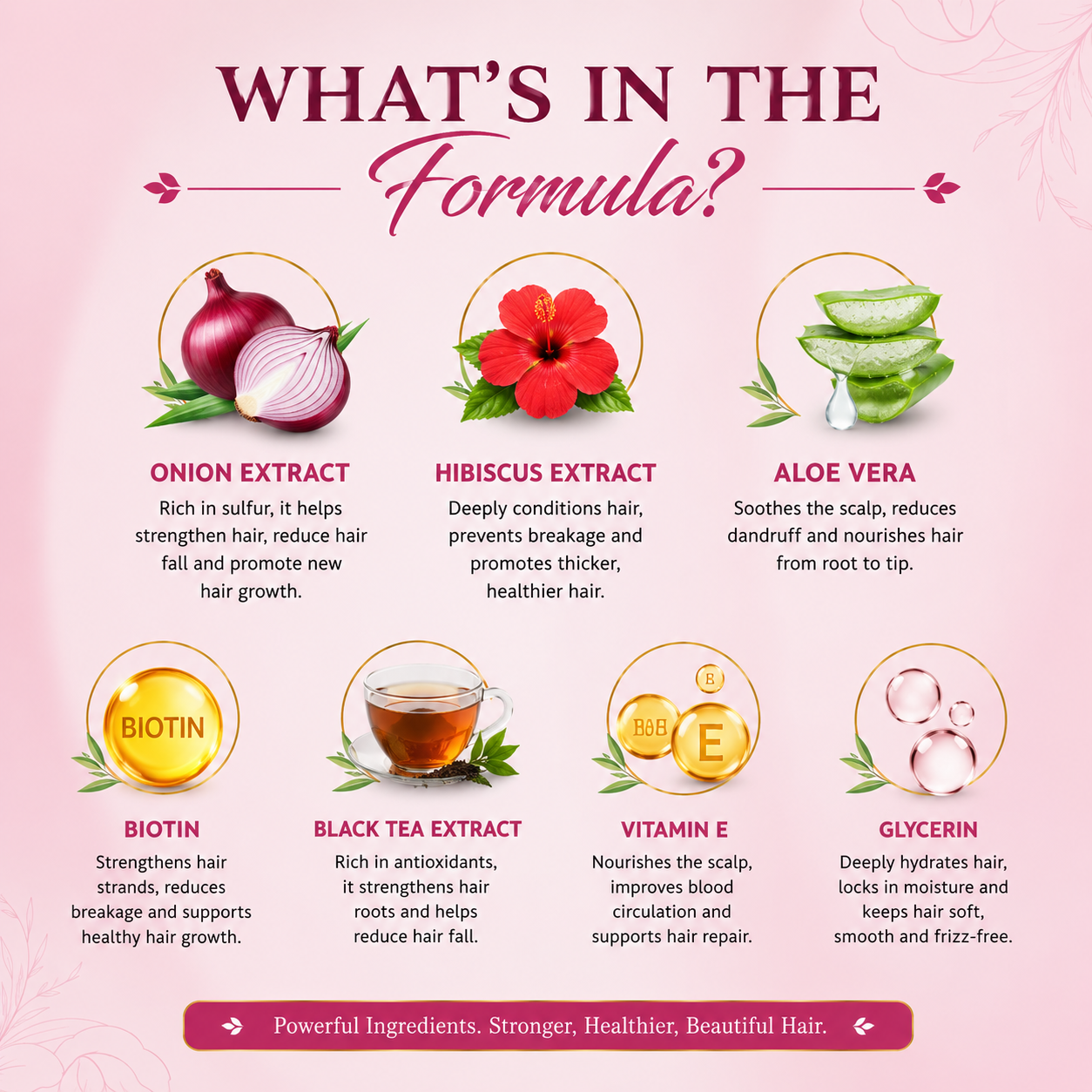Onion Hibiscus Shampoo