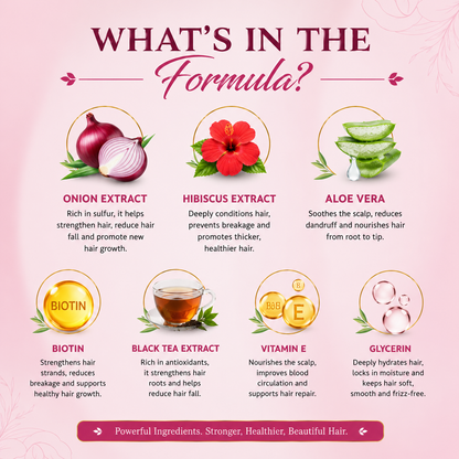 Onion Hibiscus Shampoo