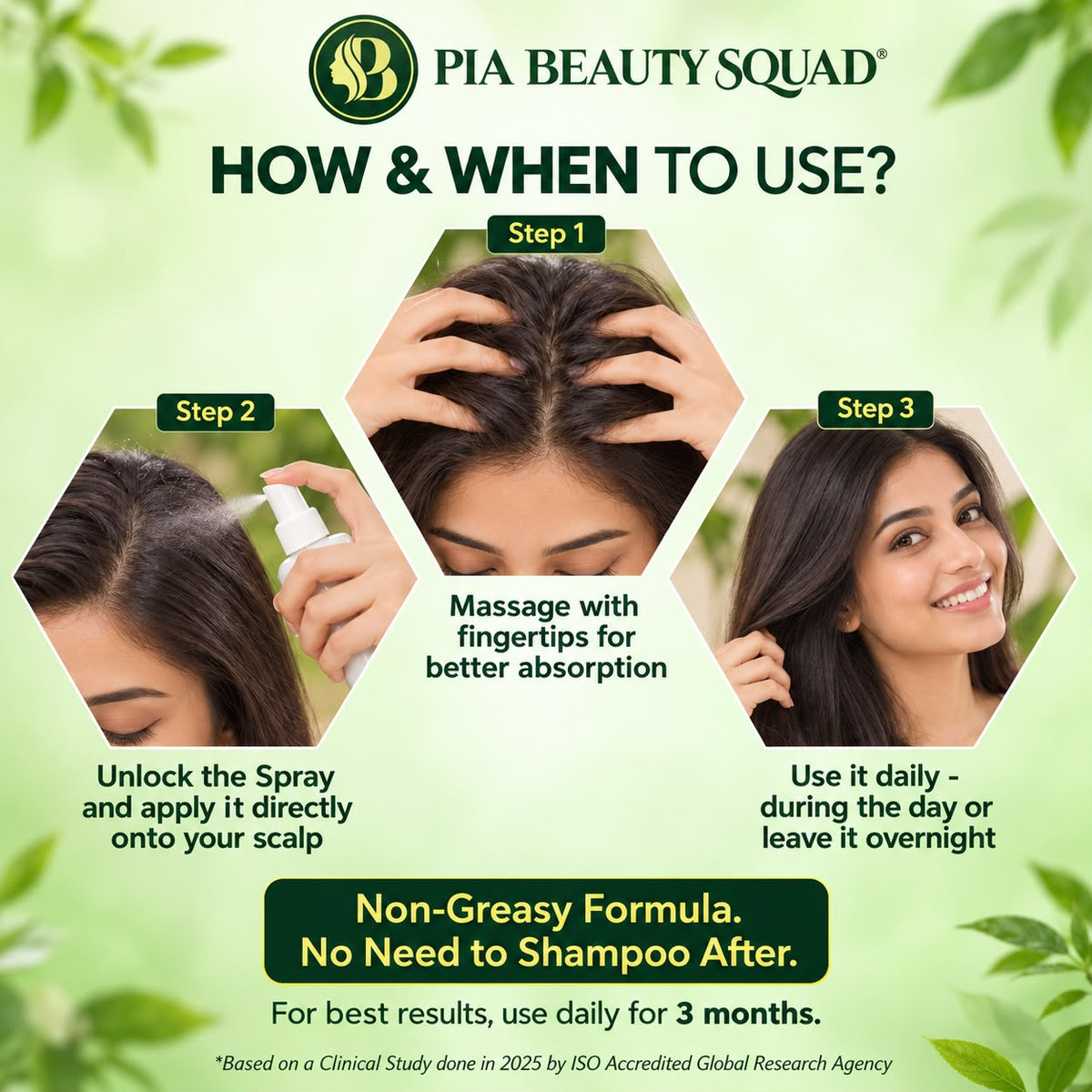 Ready to use rosemary water hair and scalp spray