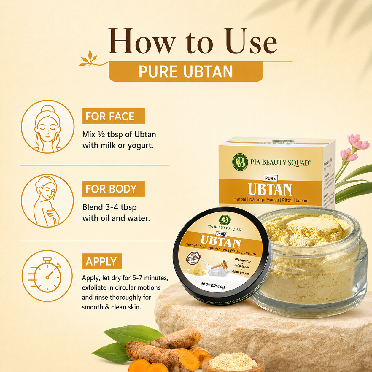 Pure Ubtan Powder