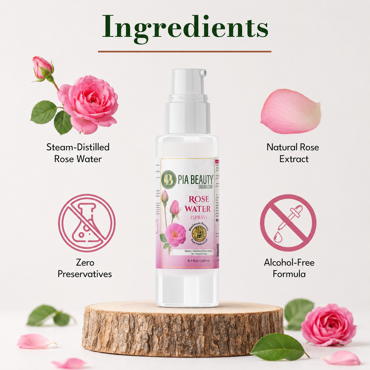Rose Water Spray