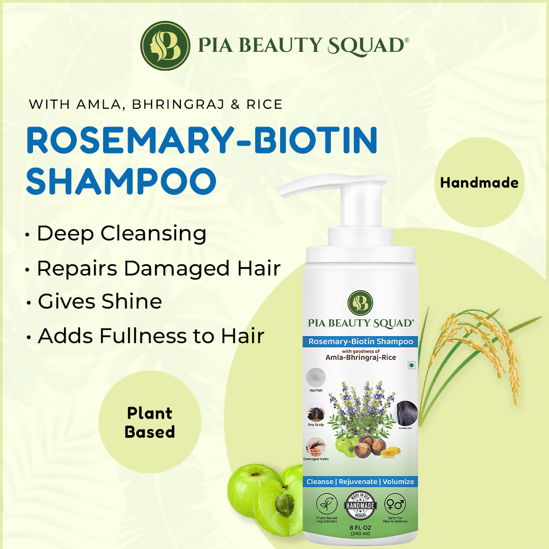Pia Beauty Squad Rosemary-Biotin Shampoo