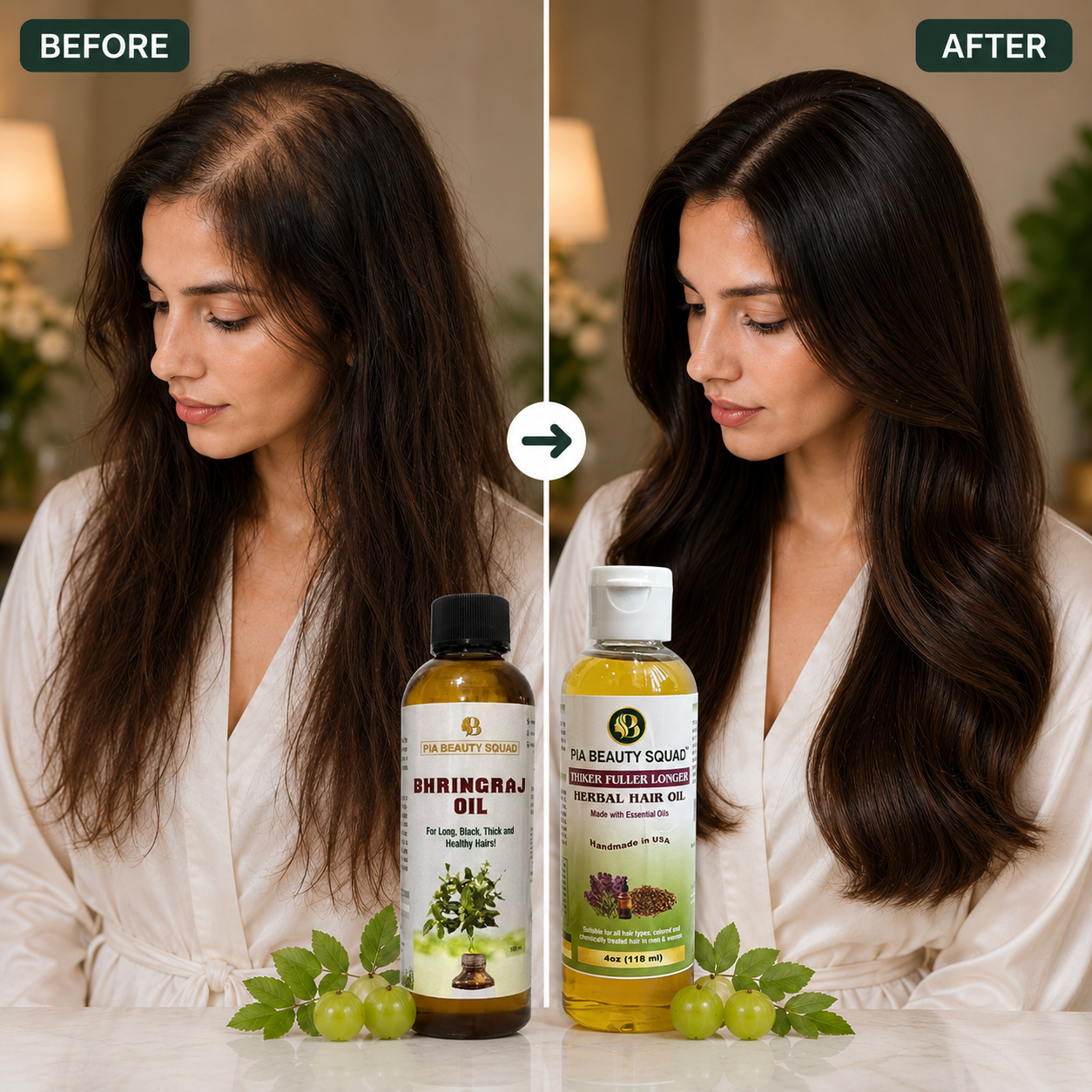 TFL & Bhringraj Hair Oil Combo (MFMD)