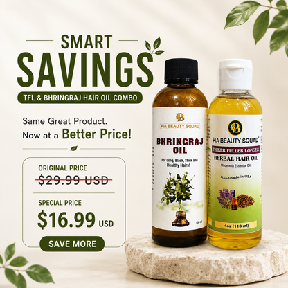 TFL & Bhringraj Hair Oil Combo (MFMD)