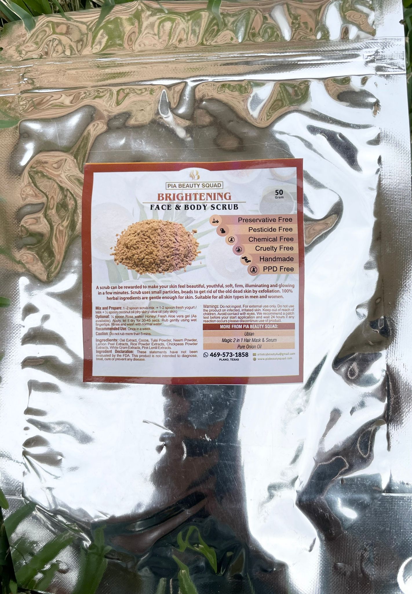 Brightening Face & Body Scrub