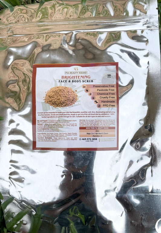 Brightening Face & Body Scrub