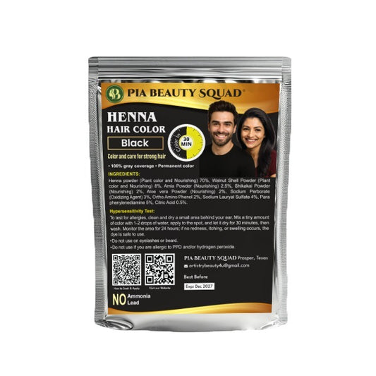 Henna Hair Color Pouches