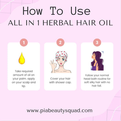 All-in-1 Herbal Hair Oil (MFMD)